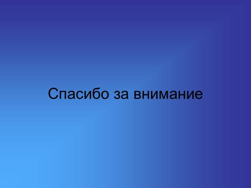 Спасибо за внимание